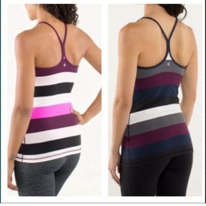 TWO Lululemon power Y tanks
